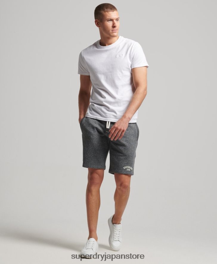 ヴィンテージジムアスレチックショーツ 男性 Superdry 衣類 濃い灰色 2J62PZ332
