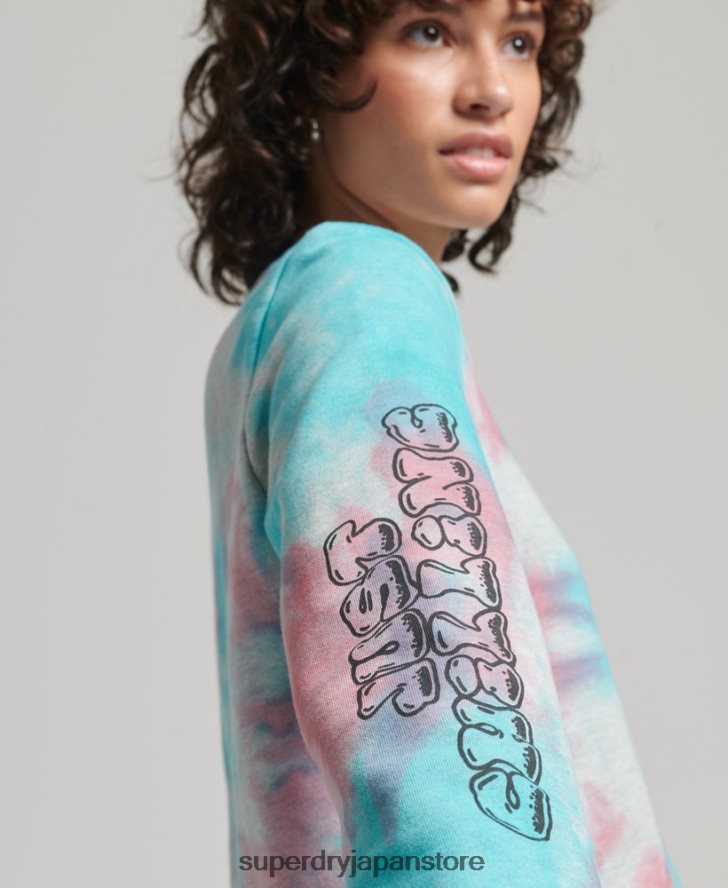 イントゥ ザ ウッズ グラフィック スウェットシャツ 女性 Superdry 衣類 グレー 2J62PZ3340