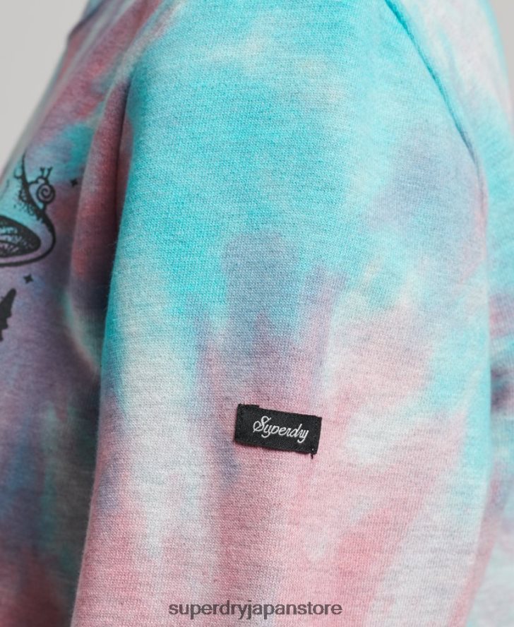 イントゥ ザ ウッズ グラフィック スウェットシャツ 女性 Superdry 衣類 グレー 2J62PZ3340