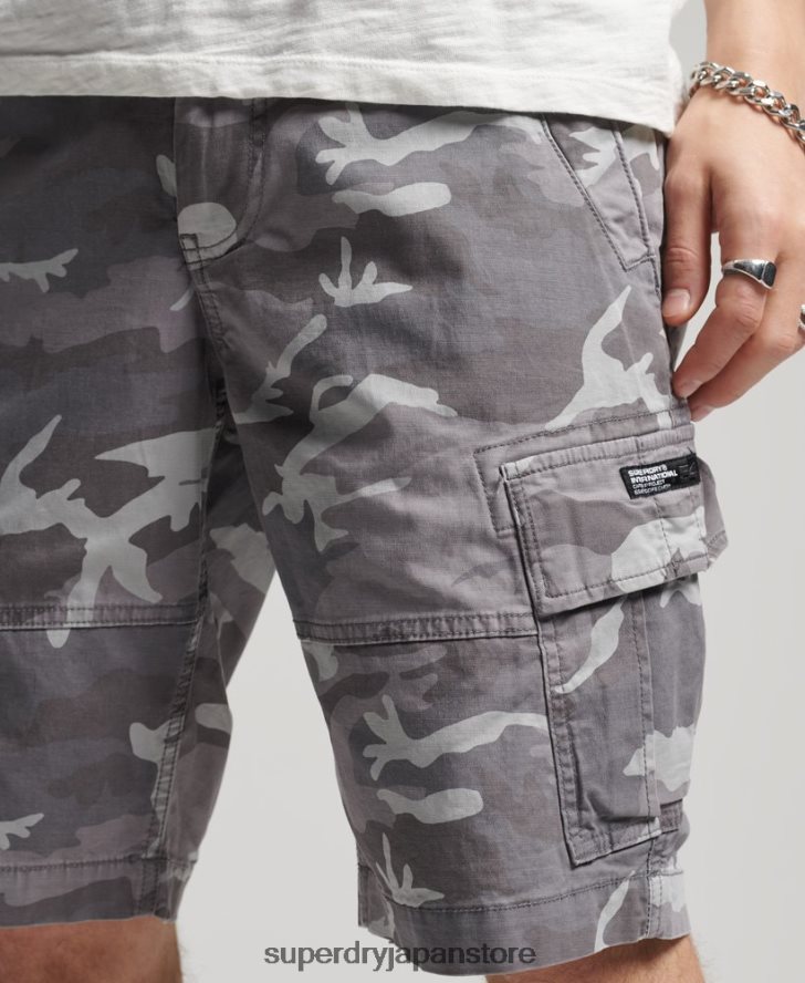 コアカーゴショーツ 男性 Superdry 衣類 ライトグレー 2J62PZ334