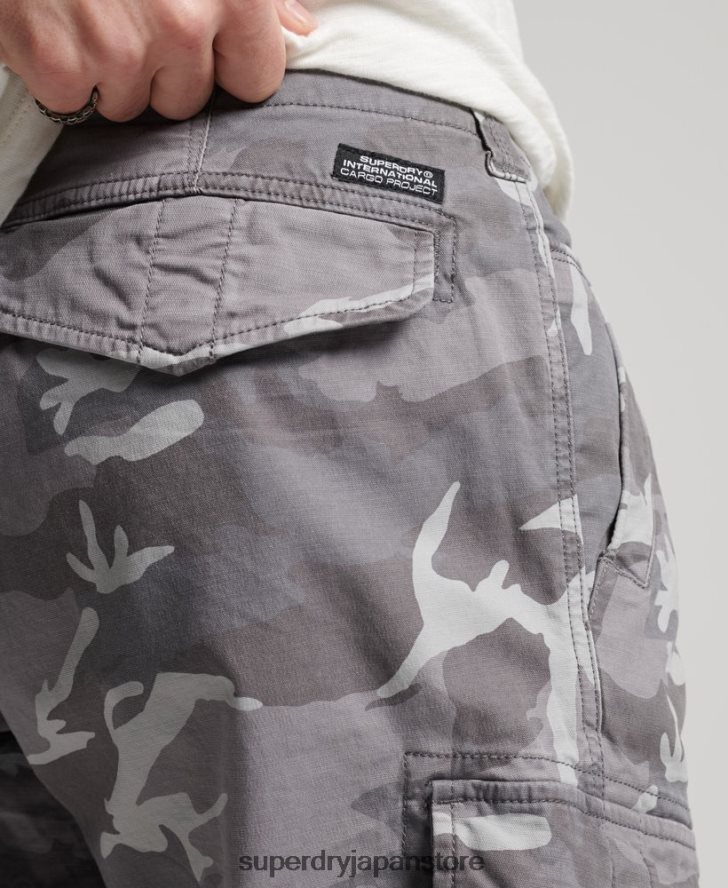 コアカーゴショーツ 男性 Superdry 衣類 ライトグレー 2J62PZ334