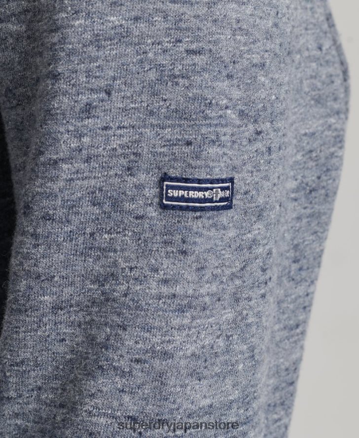 エンボスグラフィックロゴ パーカー 女性 Superdry 衣類 ライトブルー 2J62PZ3396