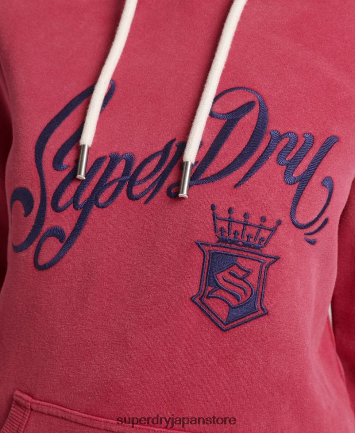 プライド＆クラフトパーカー 女性 Superdry 衣類 赤 2J62PZ3399