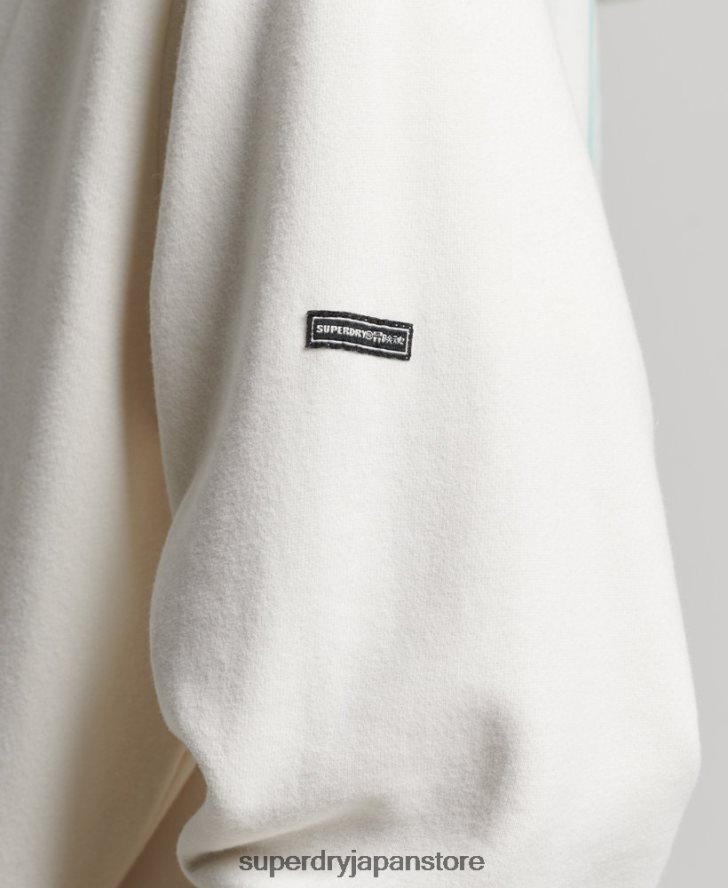 遊牧民のパーカー 女性 Superdry 衣類 白 2J62PZ3410