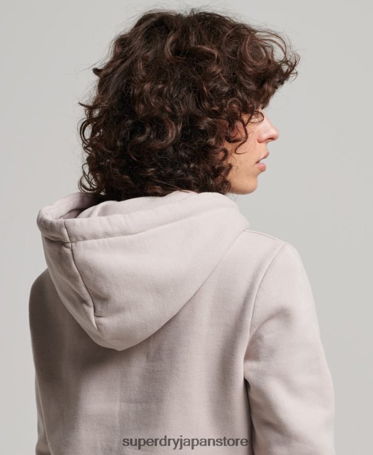 装飾パーカー 女性 Superdry 衣類 ベージュ 2J62PZ3424