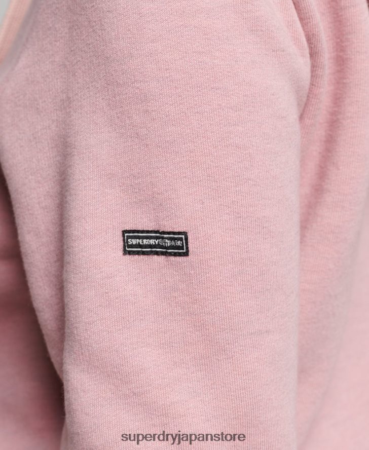 花柄のスクリプトパーカー 女性 Superdry 衣類 ピンク 2J62PZ3426