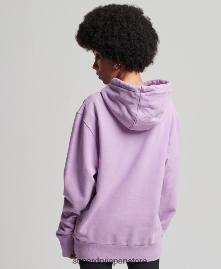 コードリニアルーズパーカー 女性 Superdry 衣類 紫 2J62PZ3438