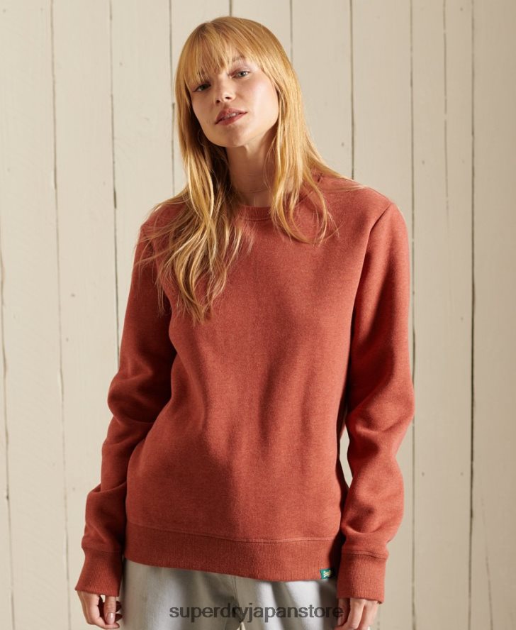 ヴィンテージロゴクルースウェットシャツ 女性 Superdry 衣類 茶色 2J62PZ3444