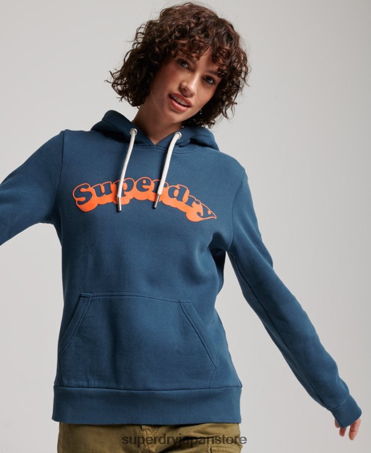 クーパークラシックパーカー 女性 Superdry 衣類 海軍 2J62PZ3462