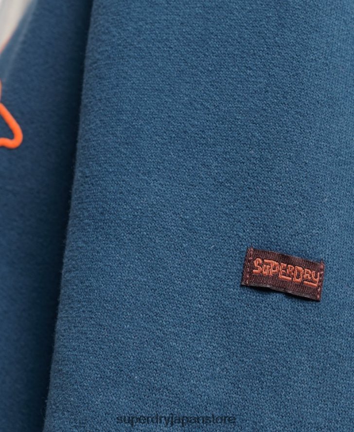クーパークラシックパーカー 女性 Superdry 衣類 海軍 2J62PZ3462