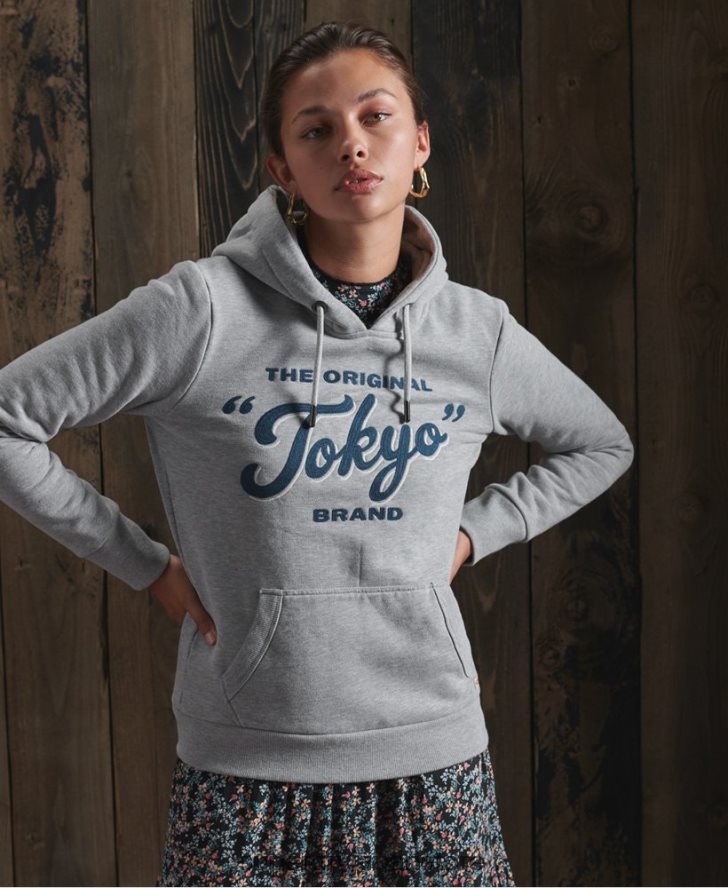 クラフトワークウェアパーカー 女性 Superdry 衣類 濃い灰色 2J62PZ3507