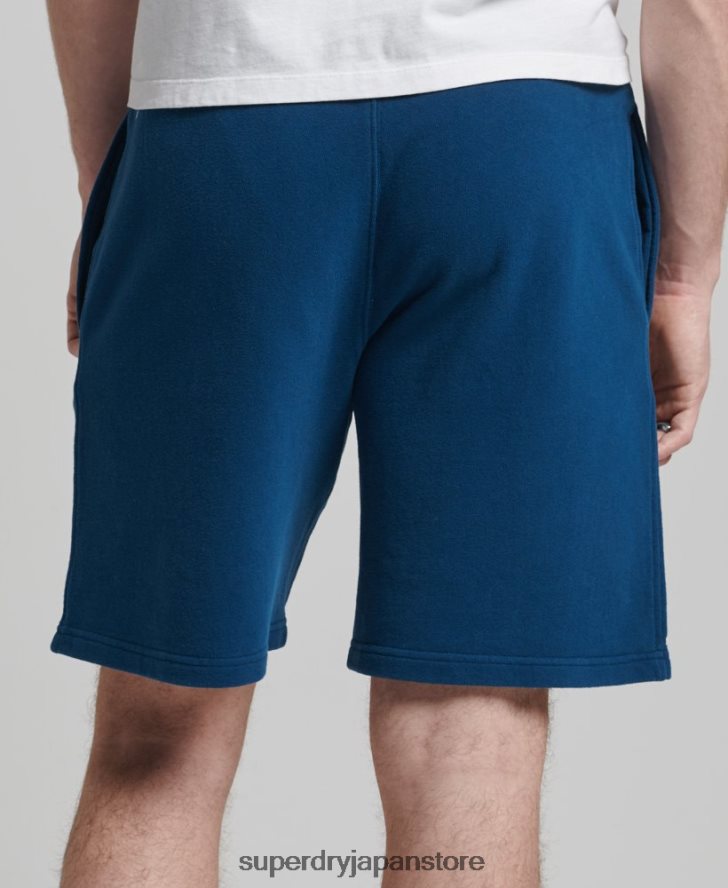 コードコアスポーツショーツ 男性 Superdry 衣類 青 2J62PZ351