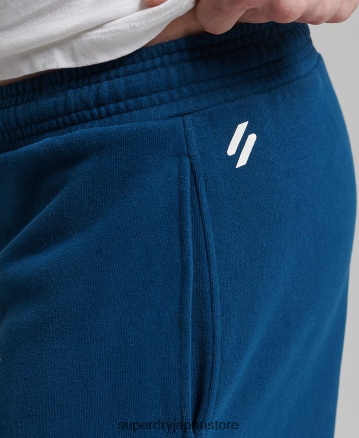コードコアスポーツショーツ 男性 Superdry 衣類 青 2J62PZ351