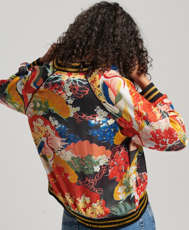 ヴィンテージプリント スイカジャン ジャケット 女性 Superdry 衣類 マルチ 2J62PZ3521