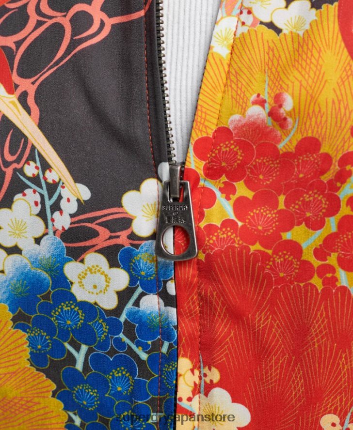ヴィンテージプリント スイカジャン ジャケット 女性 Superdry 衣類 マルチ 2J62PZ3521