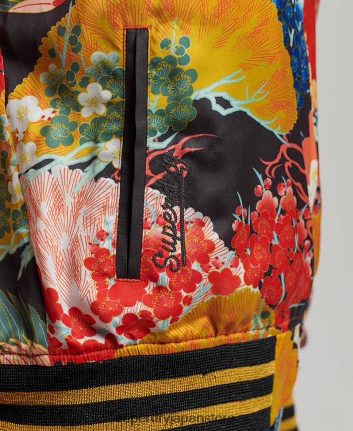 ヴィンテージプリント スイカジャン ジャケット 女性 Superdry 衣類 マルチ 2J62PZ3521