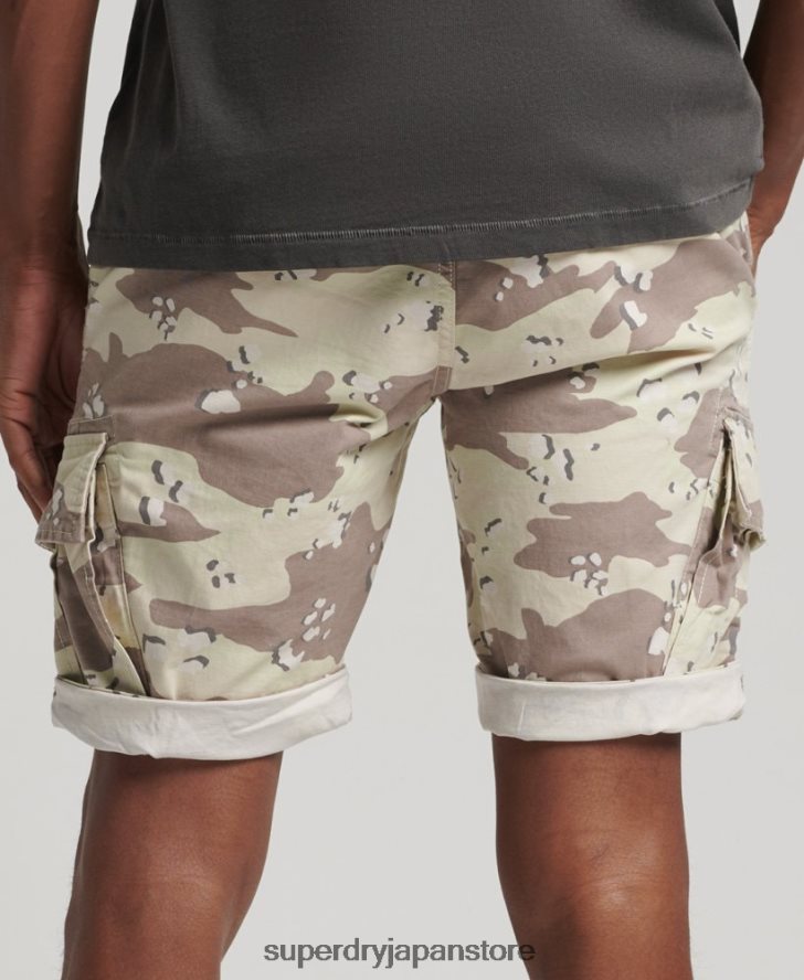 コアカーゴショーツ 男性 Superdry 衣類 カーキ 2J62PZ353
