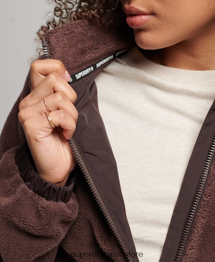 フリーストレッカージャケット 女性 Superdry 衣類 茶色 2J62PZ3559