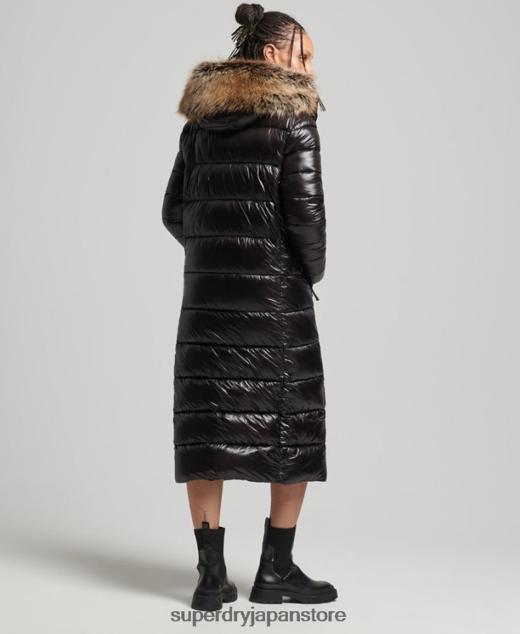 マウンテンフジシャイン延縄ジャケット 女性 Superdry 衣類 黒 2J62PZ3562