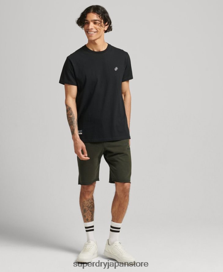 コードコアスポーツショーツ 男性 Superdry 衣類 カーキ 2J62PZ359