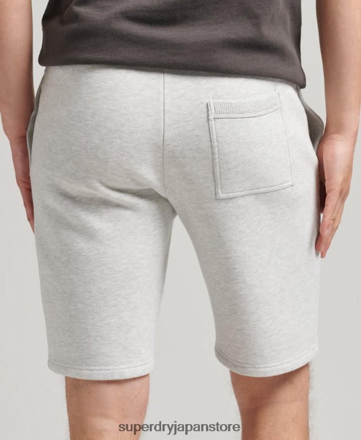 ヴィンテージアスレチックショーツ 男性 Superdry 衣類 ライトグレー 2J62PZ362