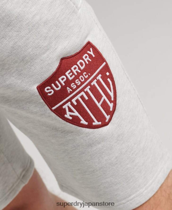 ヴィンテージアスレチックショーツ 男性 Superdry 衣類 ライトグレー 2J62PZ362