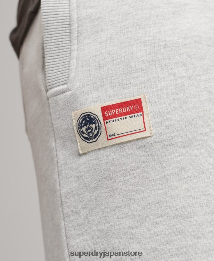 ヴィンテージアスレチックショーツ 男性 Superdry 衣類 ライトグレー 2J62PZ362