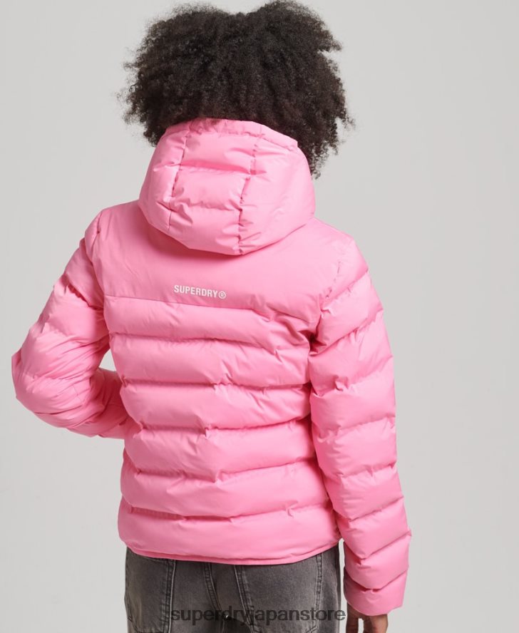 ヒートシールパッド入りジャケット 女性 Superdry 衣類 ピンク 2J62PZ3631