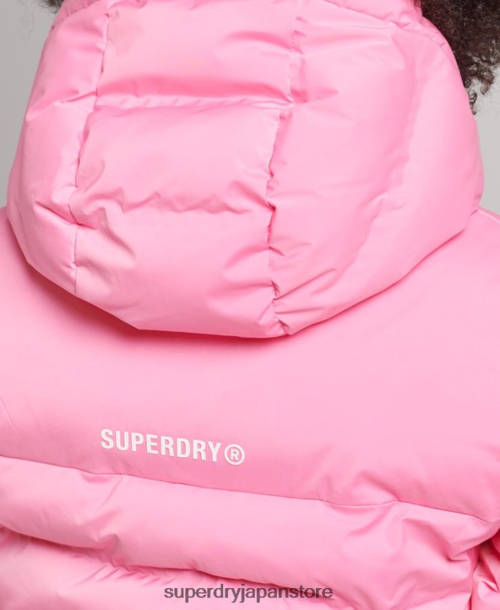 ヒートシールパッド入りジャケット 女性 Superdry 衣類 ピンク 2J62PZ3631