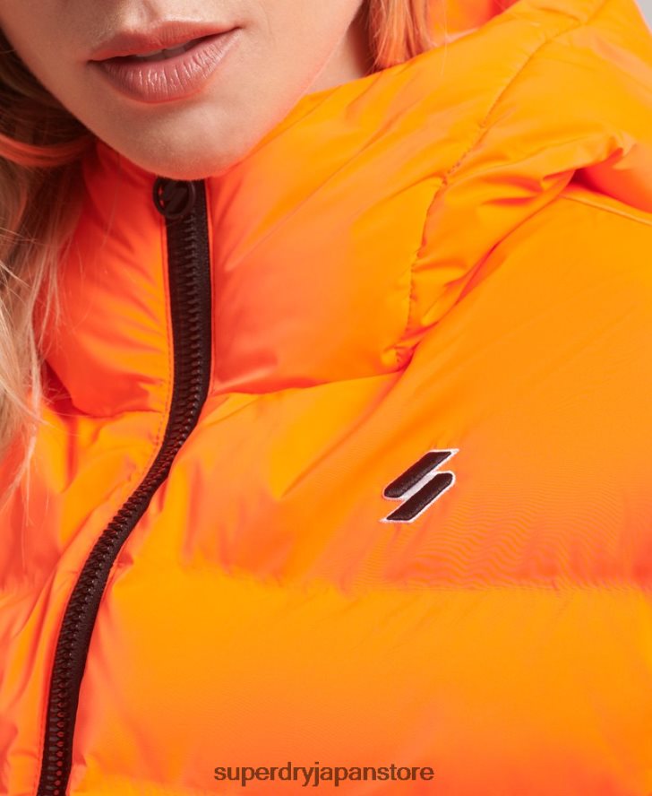 オールシーズン対応の中綿ジャケット 女性 Superdry 衣類 コーラル 2J62PZ3635