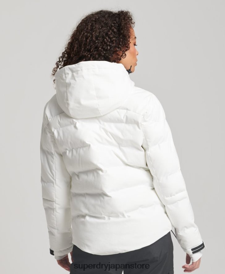モーションプロパファージャケット 女性 Superdry 衣類 白 2J62PZ3638