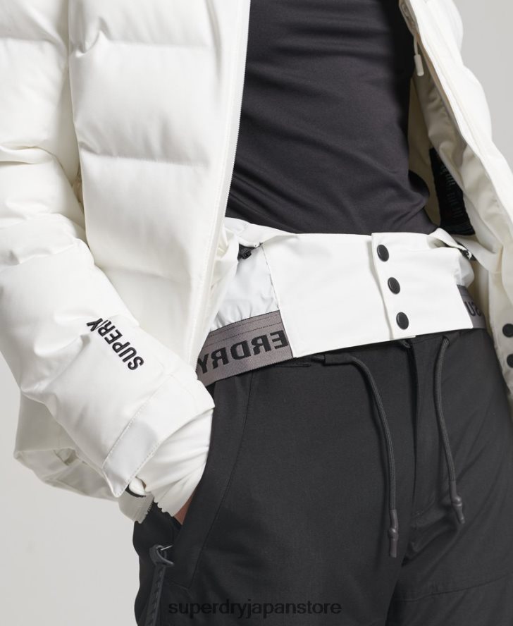 モーションプロパファージャケット 女性 Superdry 衣類 白 2J62PZ3638