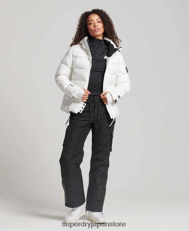 モーションプロパファージャケット 女性 Superdry 衣類 白 2J62PZ3638