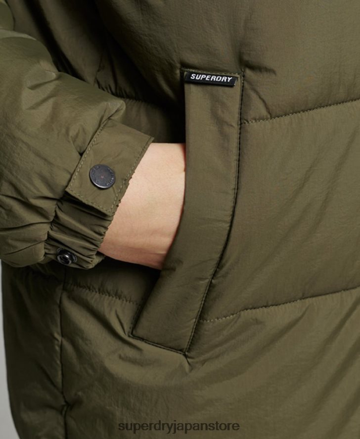 エクスペディション コクーン パデッドコート 女性 Superdry 衣類 カーキ 2J62PZ3644
