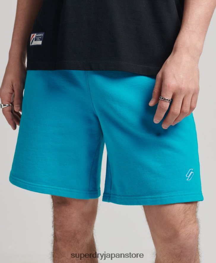 エッセンシャルスウェットパンツ 男性 Superdry 衣類 青 2J62PZ365