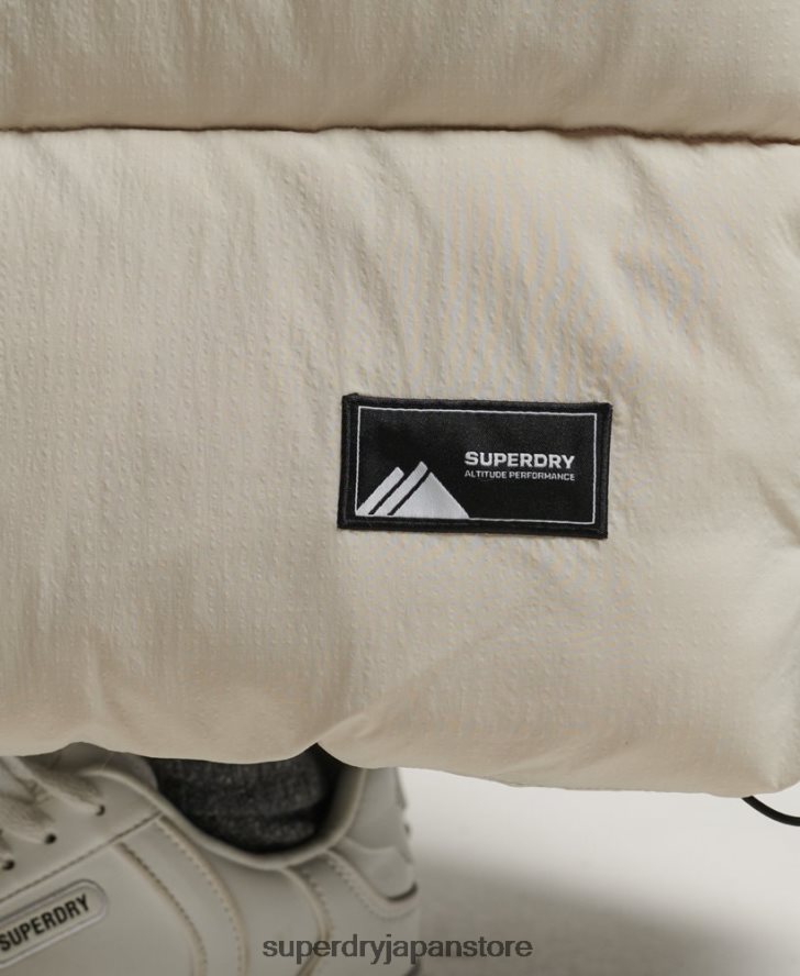 リップストップ延縄パファージレ 女性 Superdry 衣類 ベージュ 2J62PZ3651