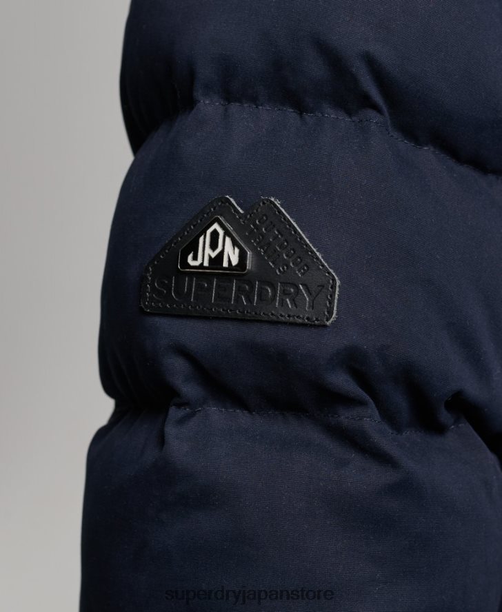 マイクロファイバーエクスペディションパーカージャケット 女性 Superdry 衣類 海軍 2J62PZ3658