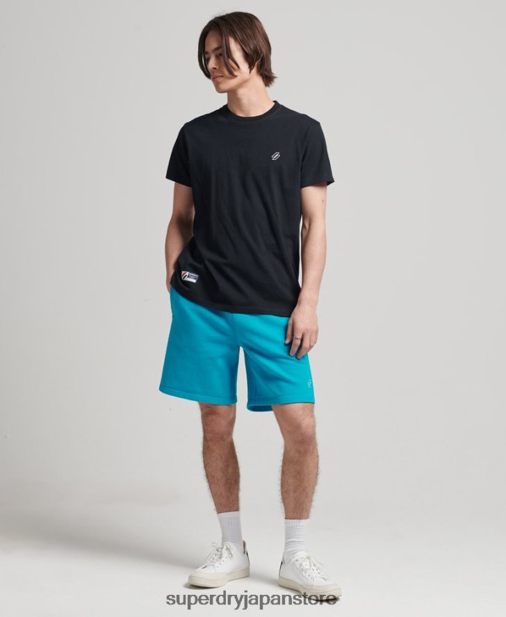 エッセンシャルスウェットパンツ 男性 Superdry 衣類 青 2J62PZ365