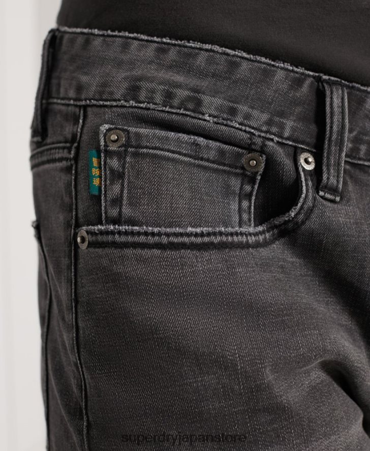 スリムショーツ 男性 Superdry 衣類 濃い灰色 2J62PZ369