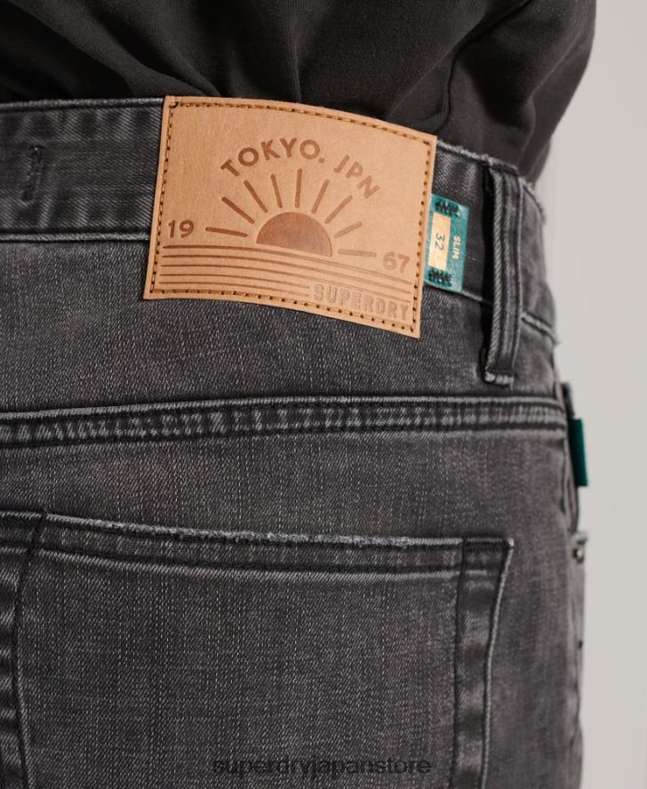 スリムショーツ 男性 Superdry 衣類 濃い灰色 2J62PZ369