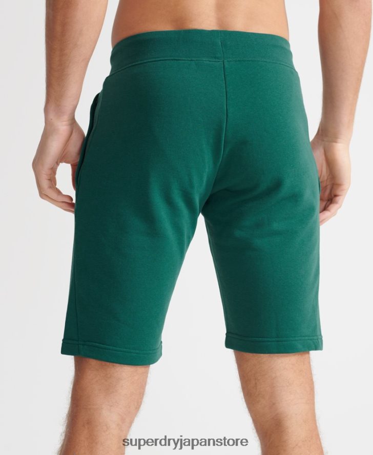 トレーニングスポーツショーツ 男性 Superdry 衣類 緑 2J62PZ371