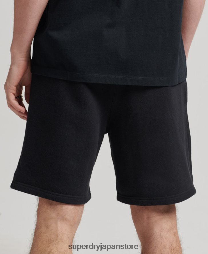 コードクラシックスウェットショーツ 男性 Superdry 衣類 黒 2J62PZ372