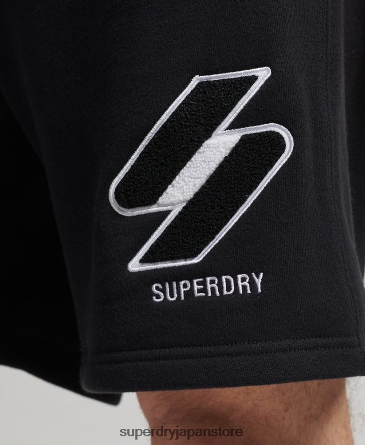 コードクラシックスウェットショーツ 男性 Superdry 衣類 黒 2J62PZ372