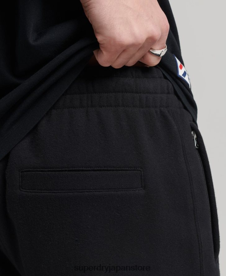 コードクラシックスウェットショーツ 男性 Superdry 衣類 黒 2J62PZ372