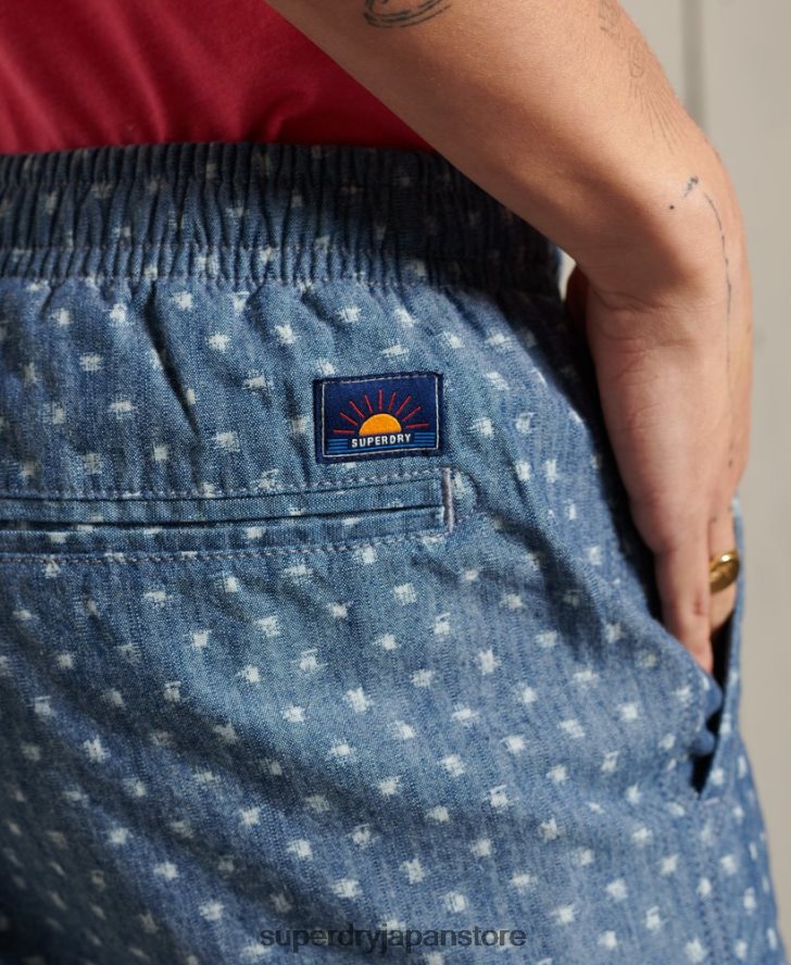 日焼けしたチノショーツ 男性 Superdry 衣類 濃紺 2J62PZ375