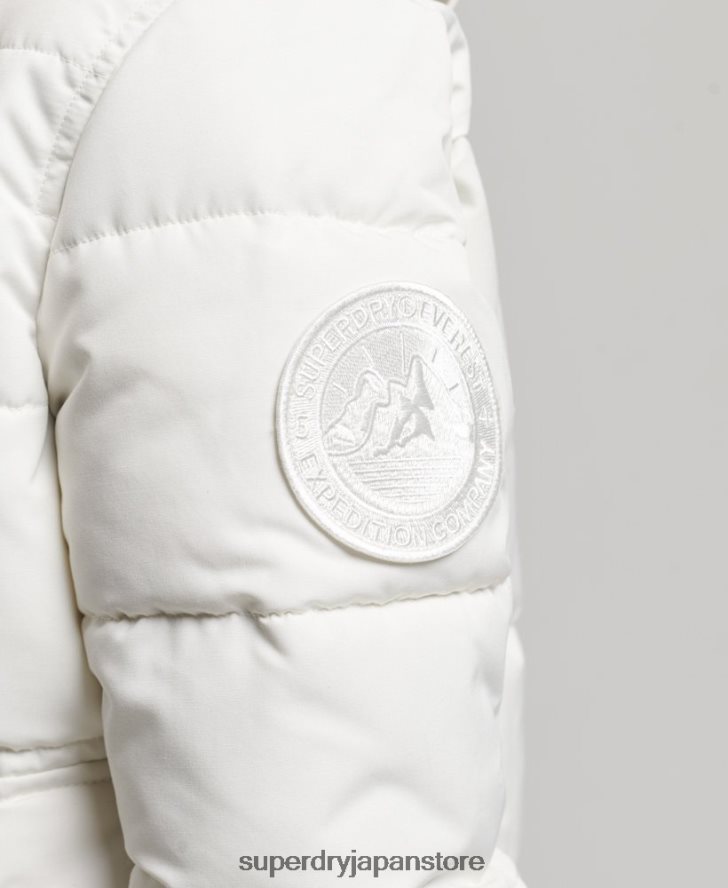 エベレスト ボンバージャケット 女性 Superdry 衣類 クリーム 2J62PZ3768
