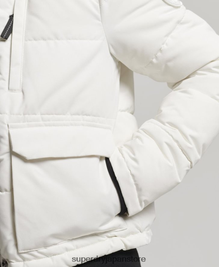 エベレスト ボンバージャケット 女性 Superdry 衣類 クリーム 2J62PZ3768