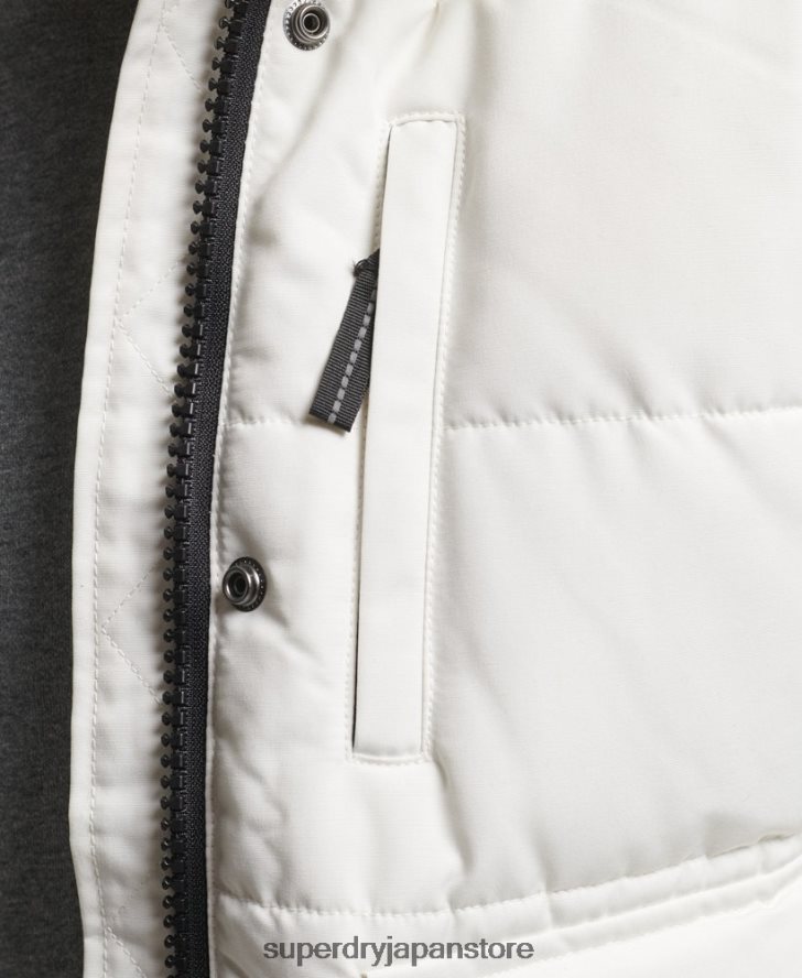 エベレスト ボンバージャケット 女性 Superdry 衣類 クリーム 2J62PZ3768