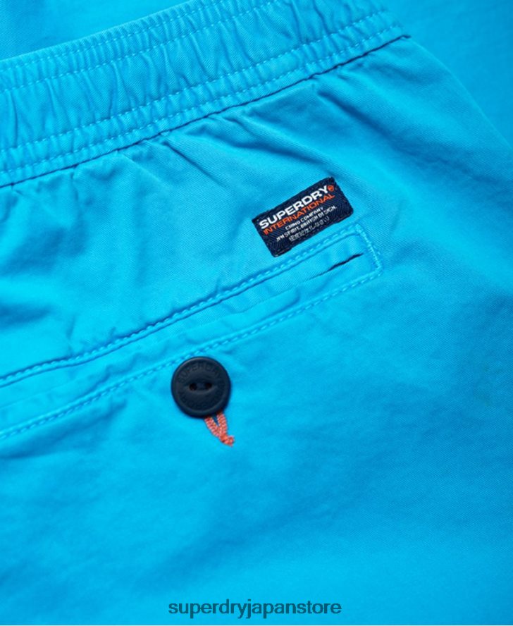 日焼けしたショーツ 男性 Superdry 衣類 ライトブルー 2J62PZ376