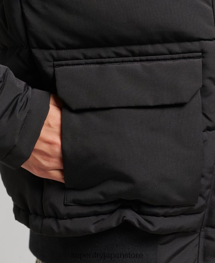 エベレスト ボンバージャケット 女性 Superdry 衣類 黒 2J62PZ3779